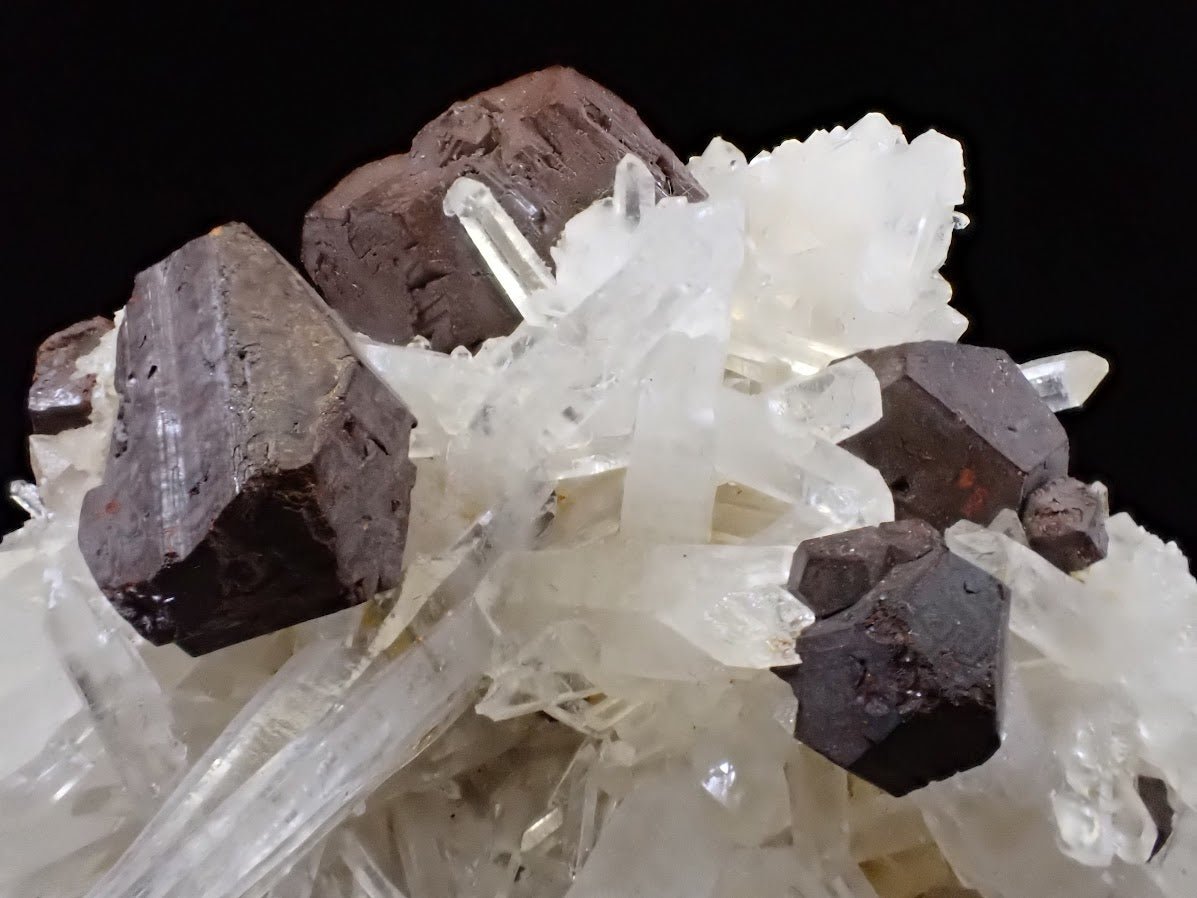 Large Black Pyrite & Quartz Cluster – Fengjiashan Mine (1043g) - Legacy Crystals and Minerals