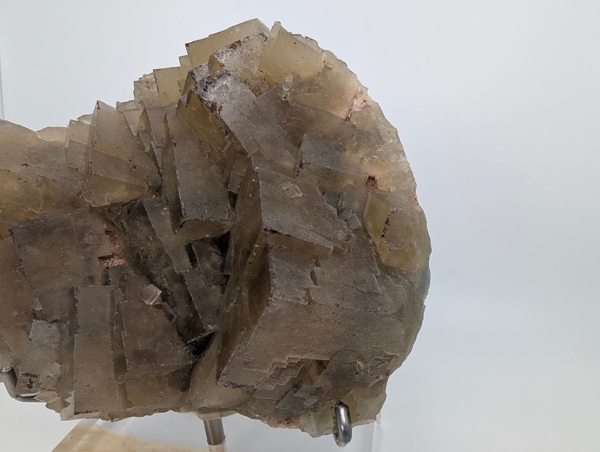 Large Yellow Fluorite Specimen – 9x7 Inches – From Beijing, China - Legacy Crystals and Minerals