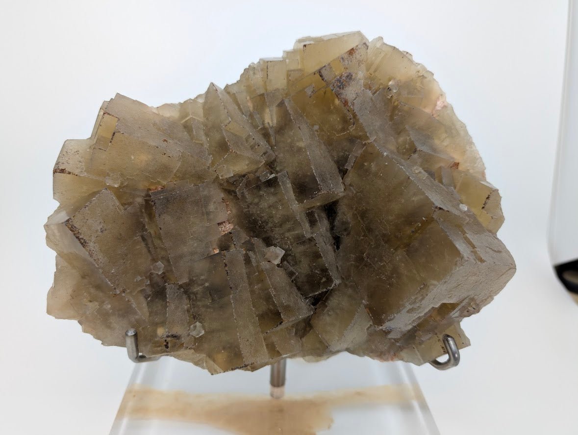 Large Yellow Fluorite Specimen – 9x7 Inches – From Beijing, China - Legacy Crystals and Minerals