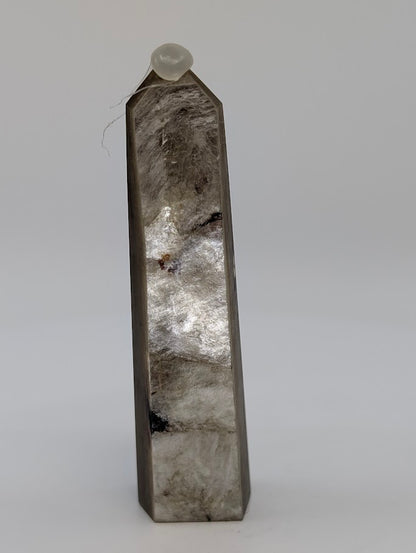 Angled view of Golden Mica tower highlighting zoning and color transition