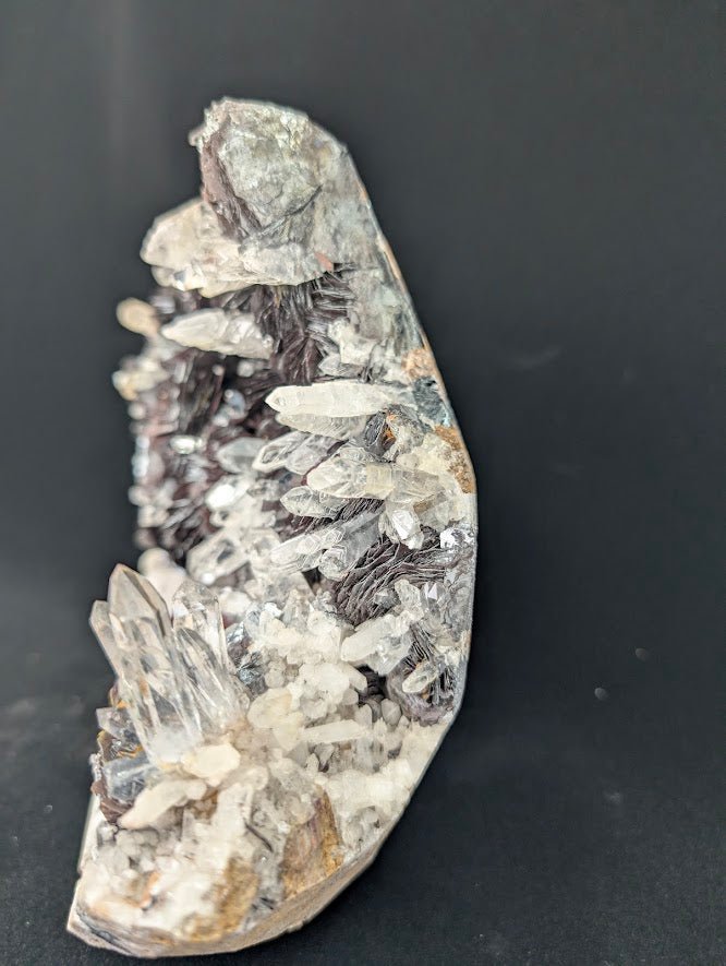 Museum - Grade Magnetic Iron Rose Hematite with Quartz – Jinlong Hill, Guangdong, China - Legacy Crystals and Minerals