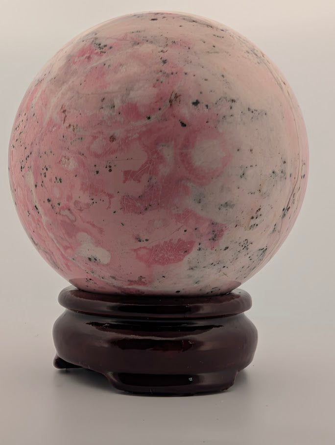 Close-up showing marbled texture and color contrast