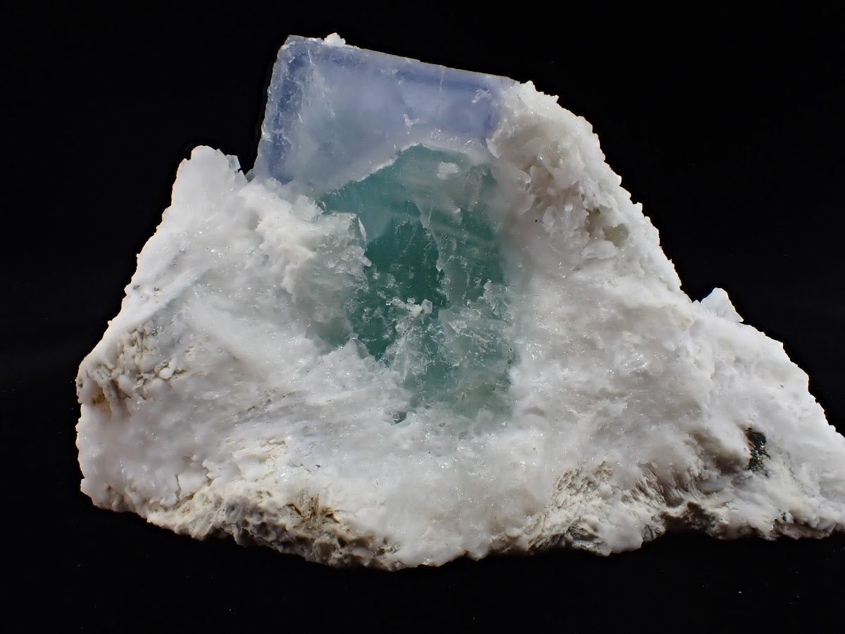 Porcelain Fluorite – 4th Generation, Yaogangxian Mine, China | 3 - Inch Collector Specimen - Legacy Crystals and Minerals