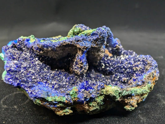 Premium Azurite and Malachite Specimen from Liufengshan Mine – 3 x 2.5 inches, 173 grams - Legacy Crystals and Minerals