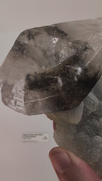 Video of Majestic Throne of Dogtooth Calcite