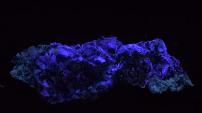 Fluorite with Pyrite - Yindu Mine, Inner Mongolia