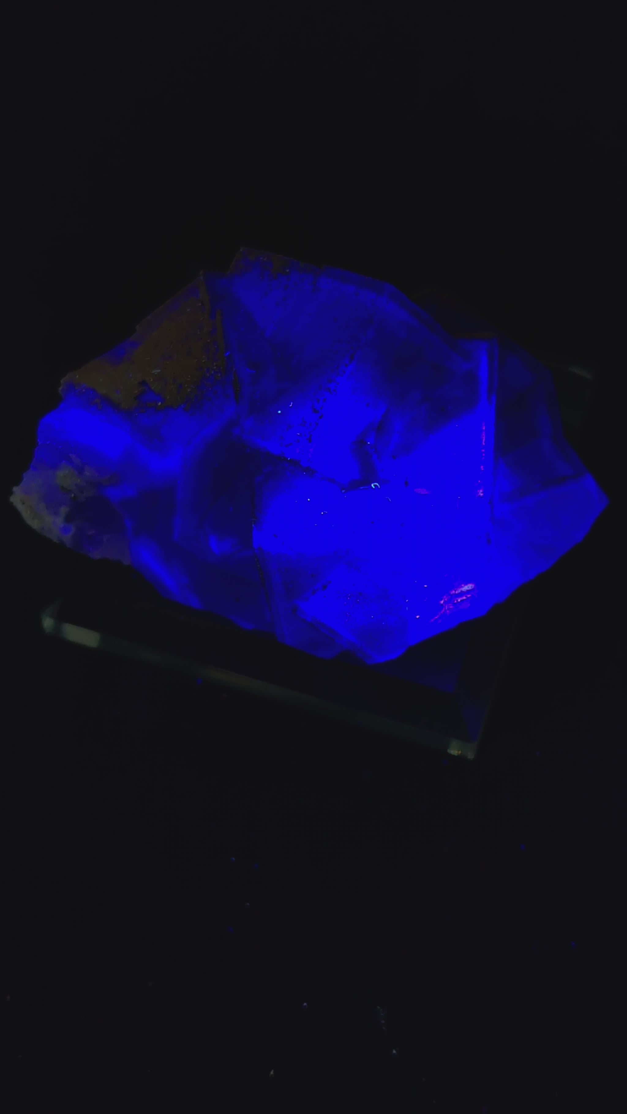 Purple Fluorite with Pyrite Dusting – YGX, China