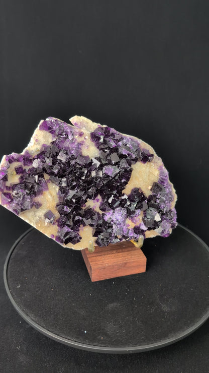 Purple Window Fluorite - Anhui, China