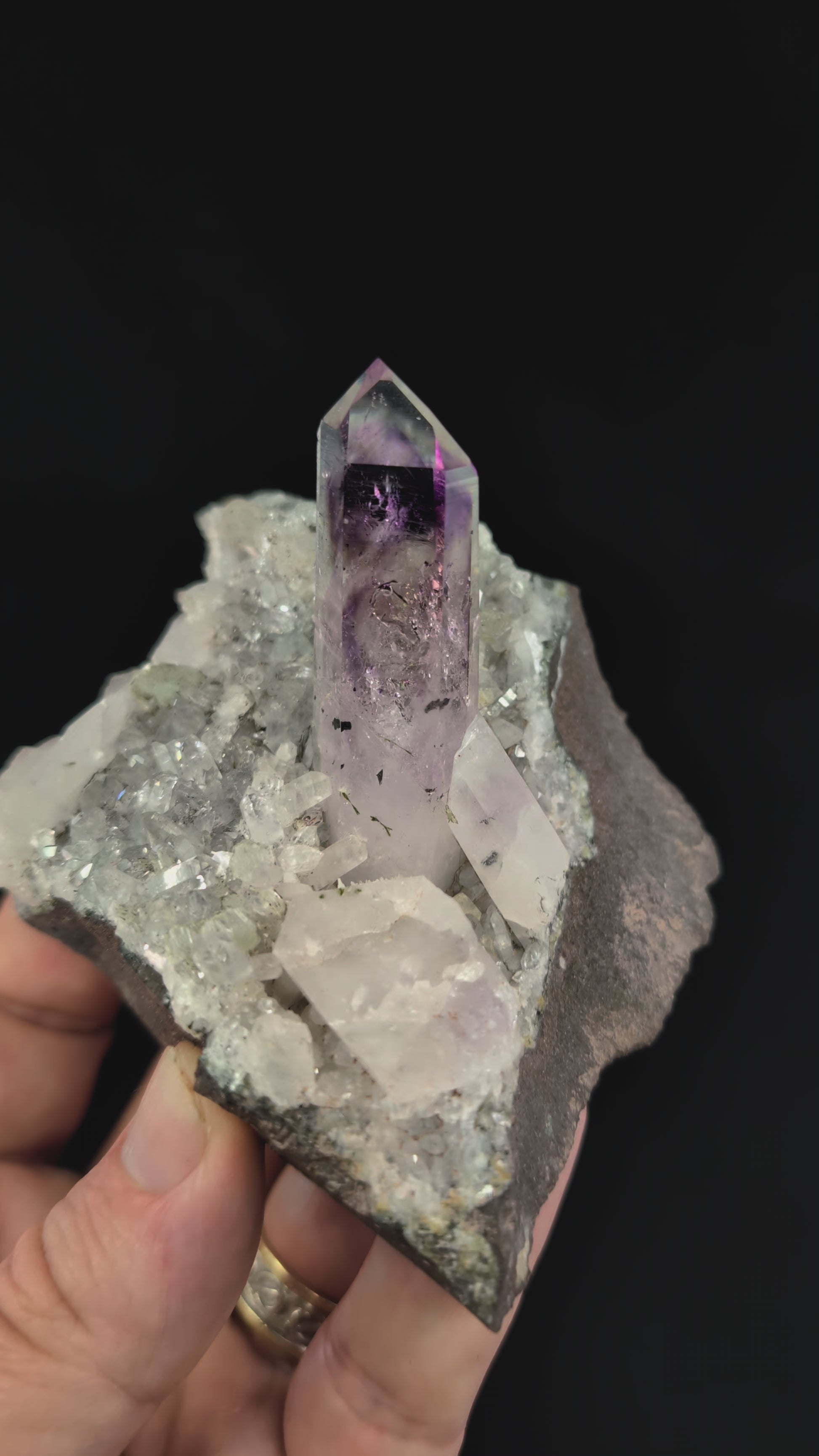 video of amethyst enhydro