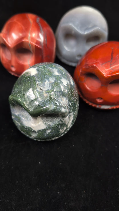 Video of the Jack Skellington head carving collection