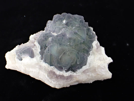 Purple - Cored De’an Fluorite with UV Fluorescence – Jiangxi Province, China - Legacy Crystals and Minerals