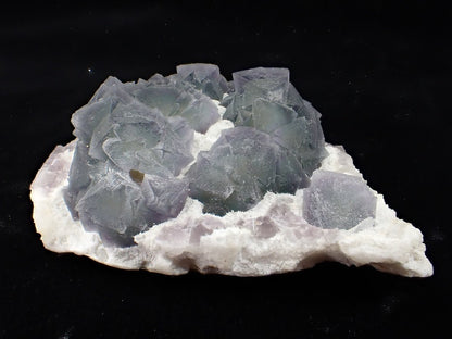 Purple - Cored De’an Fluorite with UV Fluorescence – Jiangxi Province, China - Legacy Crystals and Minerals