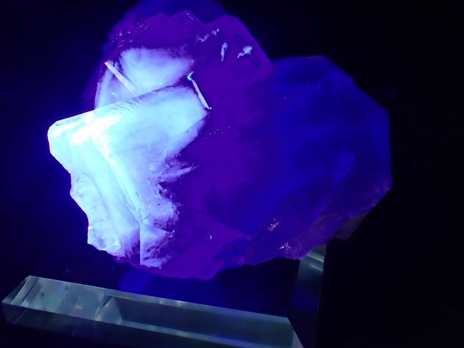 Purple Fluorite with Quartz and Mica – YGX Mine, China - Legacy Crystals and Minerals