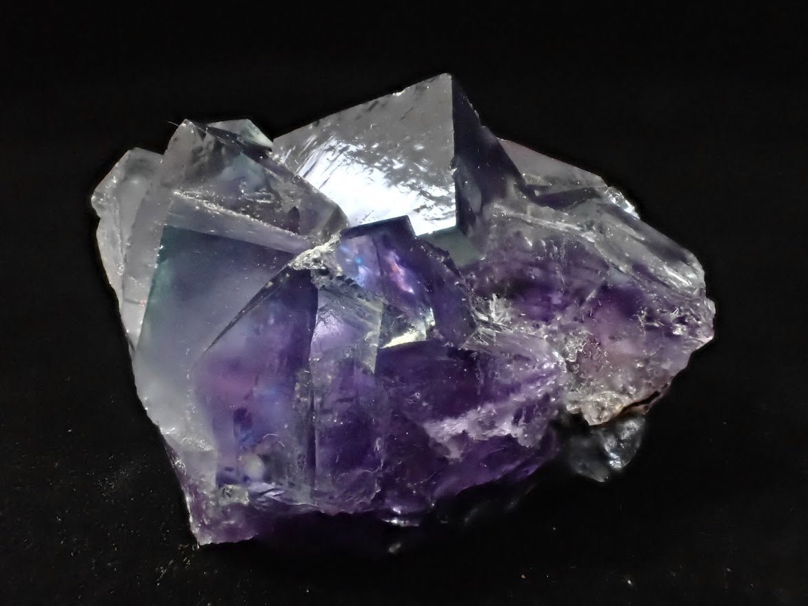Purple Fluorite – Yindu, Inner Mongolia UV - Active Crystal - Legacy Crystals and Minerals