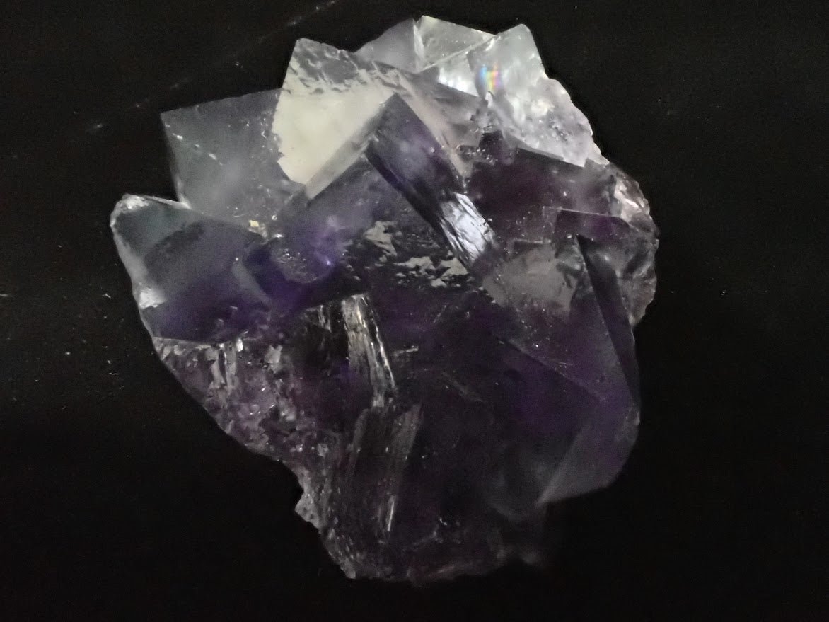 Purple Fluorite – Yindu, Inner Mongolia UV - Active Crystal - Legacy Crystals and Minerals