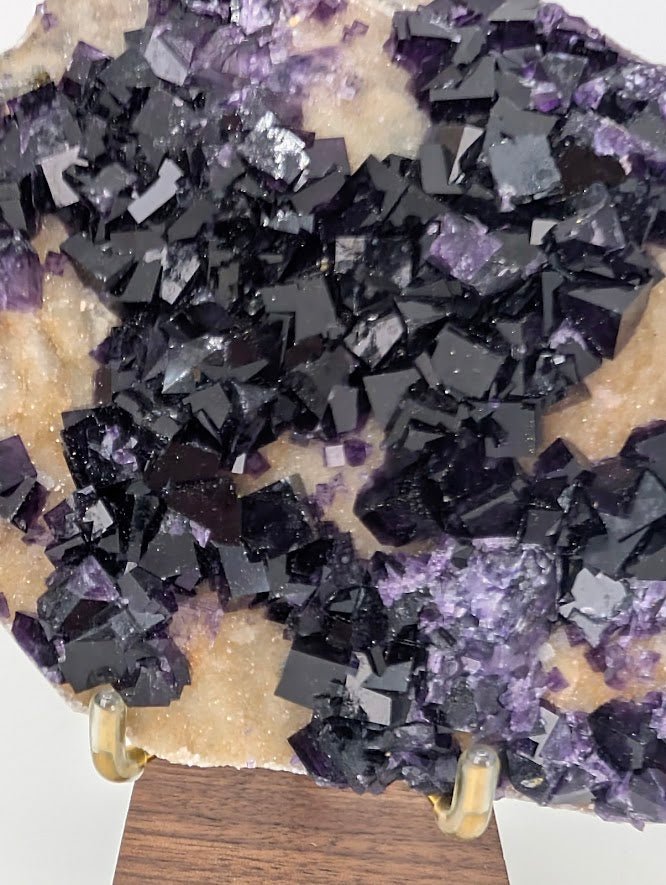 Purple Window Fluorite - Anhui, China - Legacy Crystals and Minerals