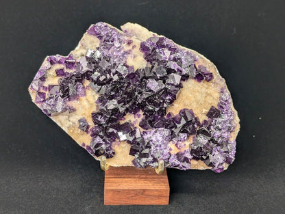 Purple Window Fluorite - Anhui, China - Legacy Crystals and Minerals