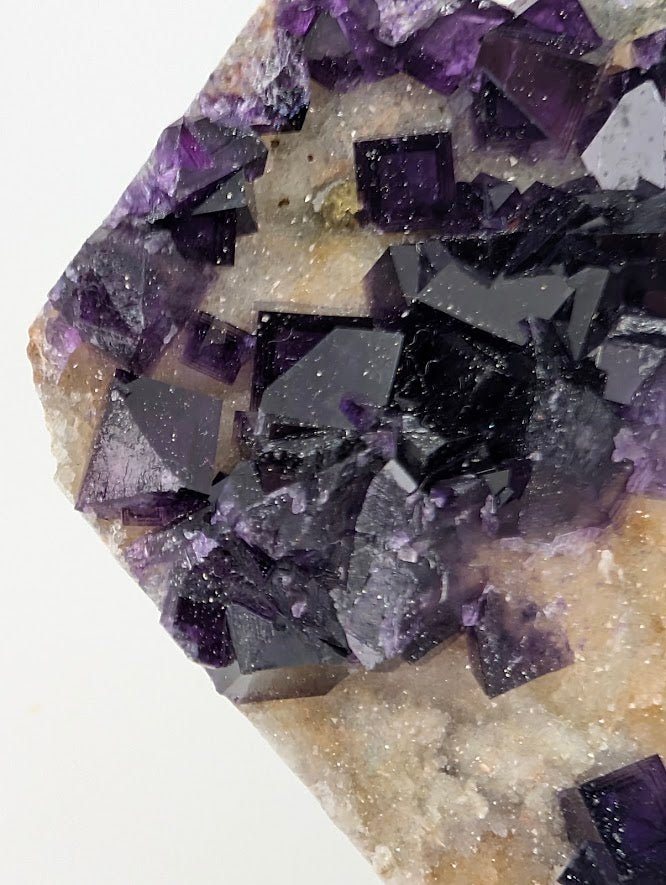 Purple Window Fluorite - Anhui, China - Legacy Crystals and Minerals