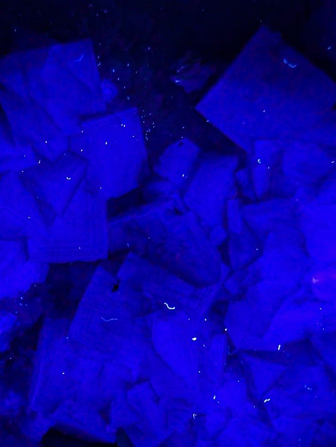 Purple Window Fluorite - Anhui, China - Legacy Crystals and Minerals