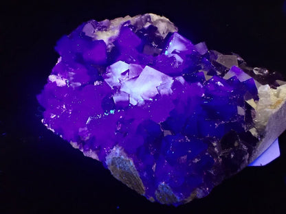 Purple Window Fluorite - Anhui Province, China - Legacy Crystals and Minerals