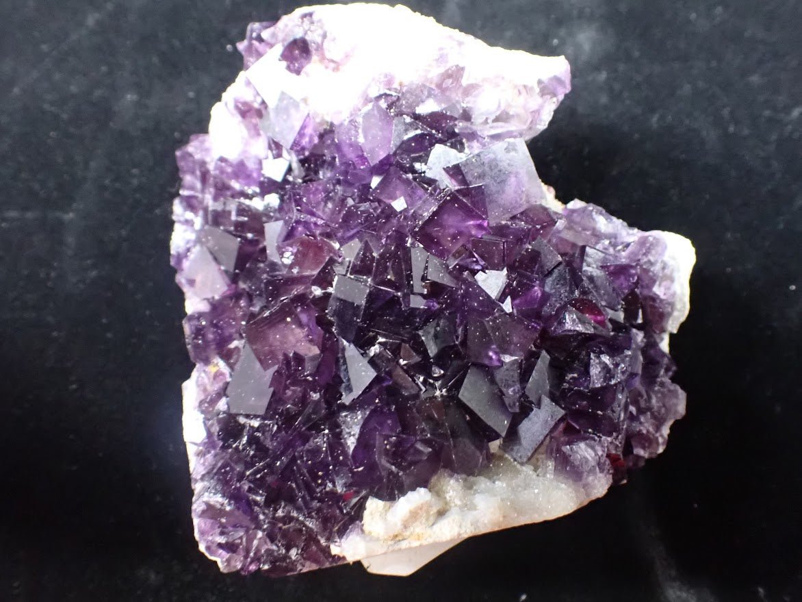 Purple Window Fluorite - Anhui Province, China - Legacy Crystals and Minerals