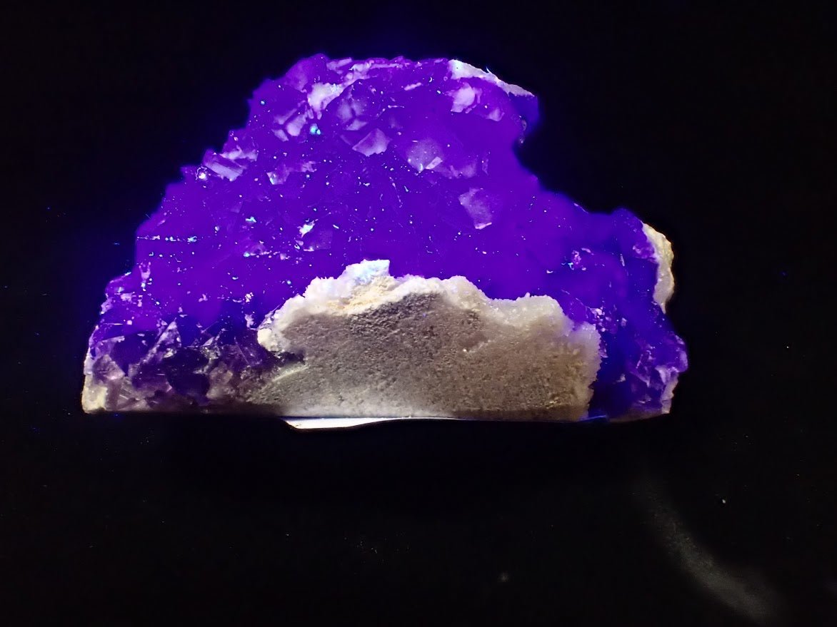 Purple Window Fluorite - Anhui Province, China - Legacy Crystals and Minerals