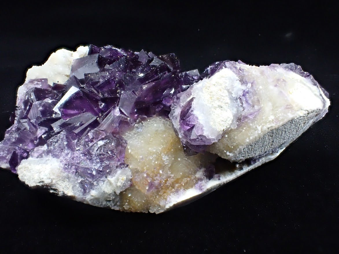 Purple Window Fluorite - Anhui Province, China - Legacy Crystals and Minerals
