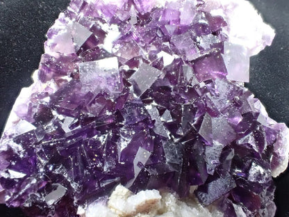 Purple Window Fluorite - Anhui Province, China - Legacy Crystals and Minerals