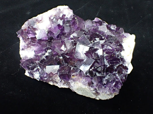 Purple Window Fluorite - Anhui Province, China - Legacy Crystals and Minerals