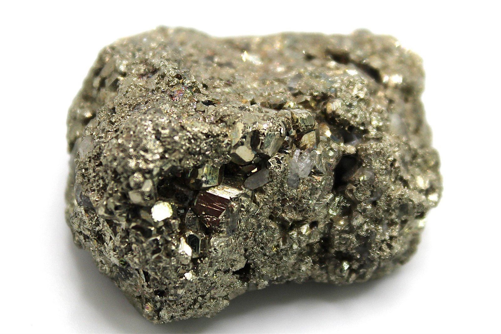 Pyrite Crystal Cluster from Peru Approx. 4.5 cm x 4 cm - Legacy Crystals and Minerals