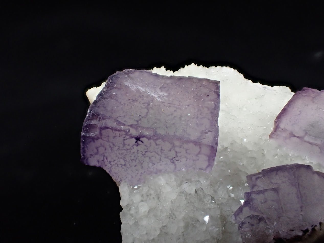 QR Code Window Fluorite with Phantom – Guizhou, China - Legacy Crystals and Minerals