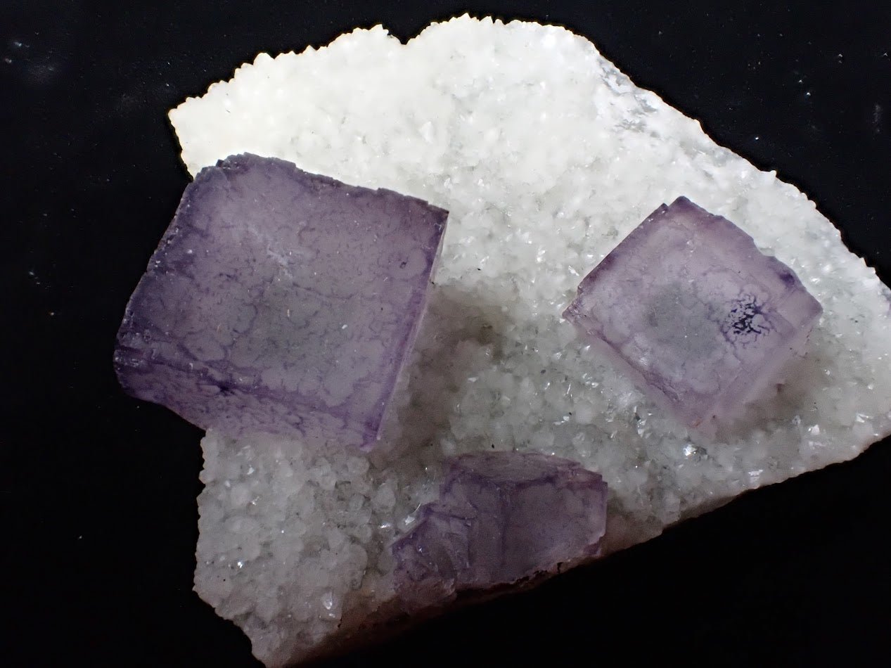 QR Code Window Fluorite with Phantom – Guizhou, China - Legacy Crystals and Minerals
