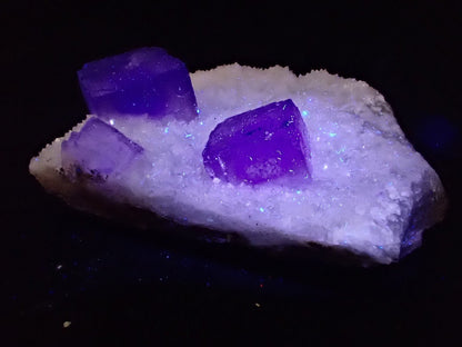 QR Code Window Fluorite with Phantom – Guizhou, China - Legacy Crystals and Minerals