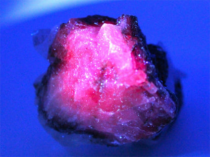 Quartz on Calcite Cluster - UV Reactive Mineral Specimen from China - Legacy Crystals and Minerals