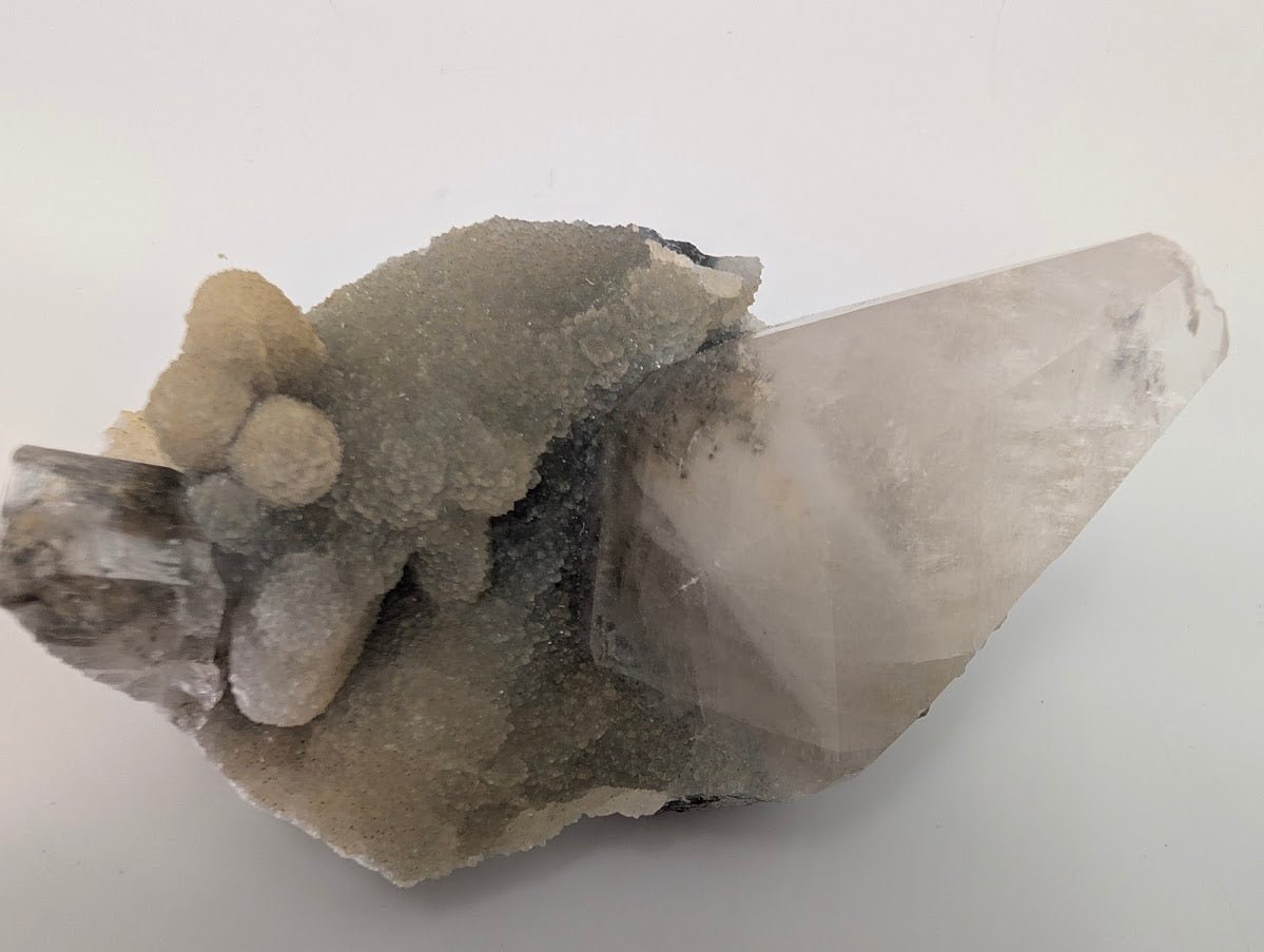 Radiant Dogtooth Calcite with Sugar Sphalerite – Fujian, China - Legacy Crystals and Minerals
