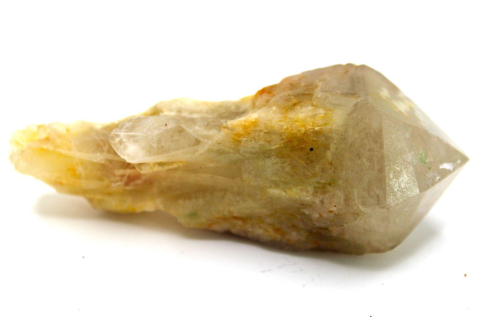Raw Citrine Crystal with Record Keepers mined from Madagascar Approx. 7.8 cm x 3.2 cm - Legacy Crystals and Minerals