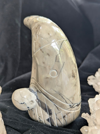 Picasso Jasper Gnome | Creativity, Grounding, Transformation | ~ 4in, 375g