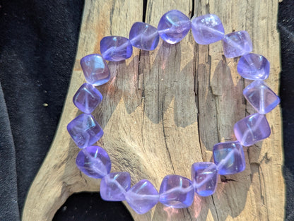 Fluorite Cube Bracelets - Multiple Colours