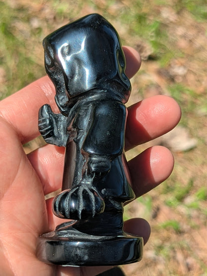 Ghostface Scream Carving - medium - choose your mineral