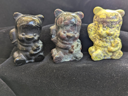 Winnie-the-Pooh Mineral Carvings - 2.5"