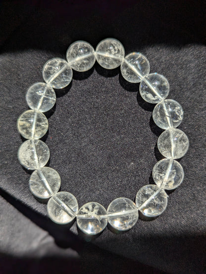 Clear Quartz Bracelet — Chip, 6mm, 8mm & 12mm Beads | The Master Healing Stone