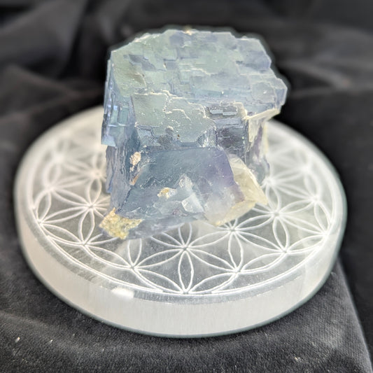 Engraved Selenite Charging & Cleansing Plates