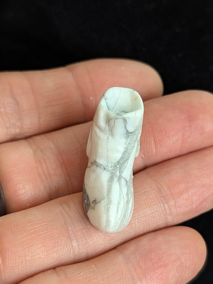 Tiny Running Shoe Mineral Totem ~ 1"