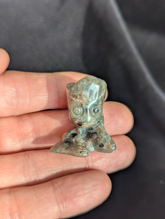 Tiny Groot Mineral Totem ~ 1"