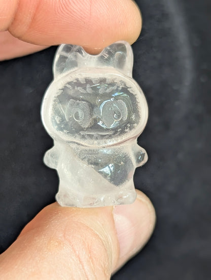 Tiny Labubu Mineral Totem ~ 1"
