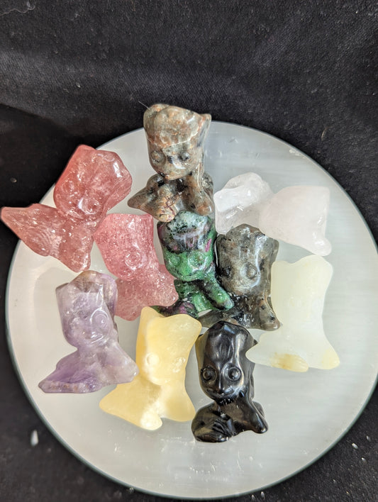 Tiny Groot Mineral Totem ~ 1"