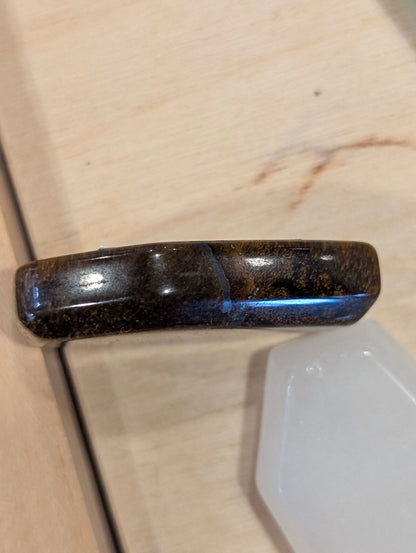Tiny Crystal Coffin Totem ~ 1" thin
