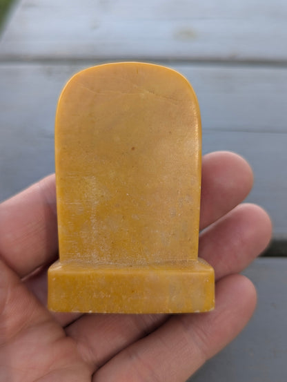 Crystal Tombstone / Gravestone - Carved Minerals