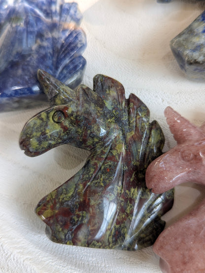 Crystal Unicorn ~ 2"