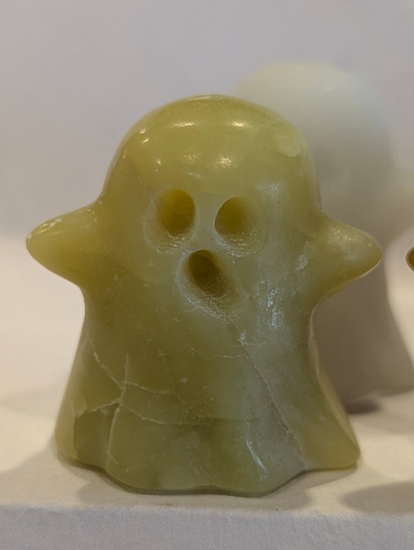 Tiny Ghost Mineral Totem ~ 1"